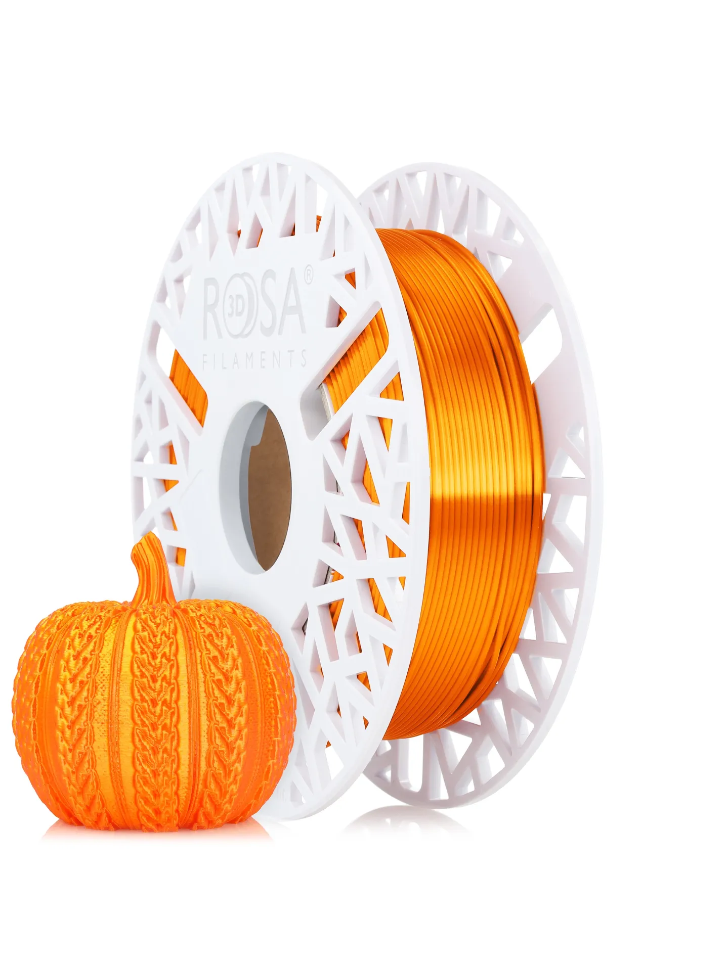[4783] ROSA3D Spule PLA Orange Silk (500 g)