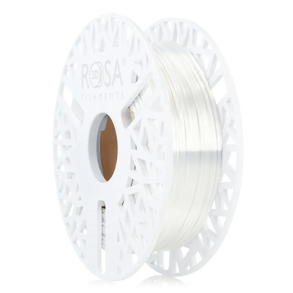 [4477] ROSA3D Spule PLA-Silk - PLA-Silk White (500 g)