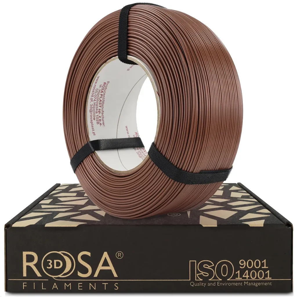 [4585] ROSA3D ReFill PETG HS Schokoladenbraun (1000 g)