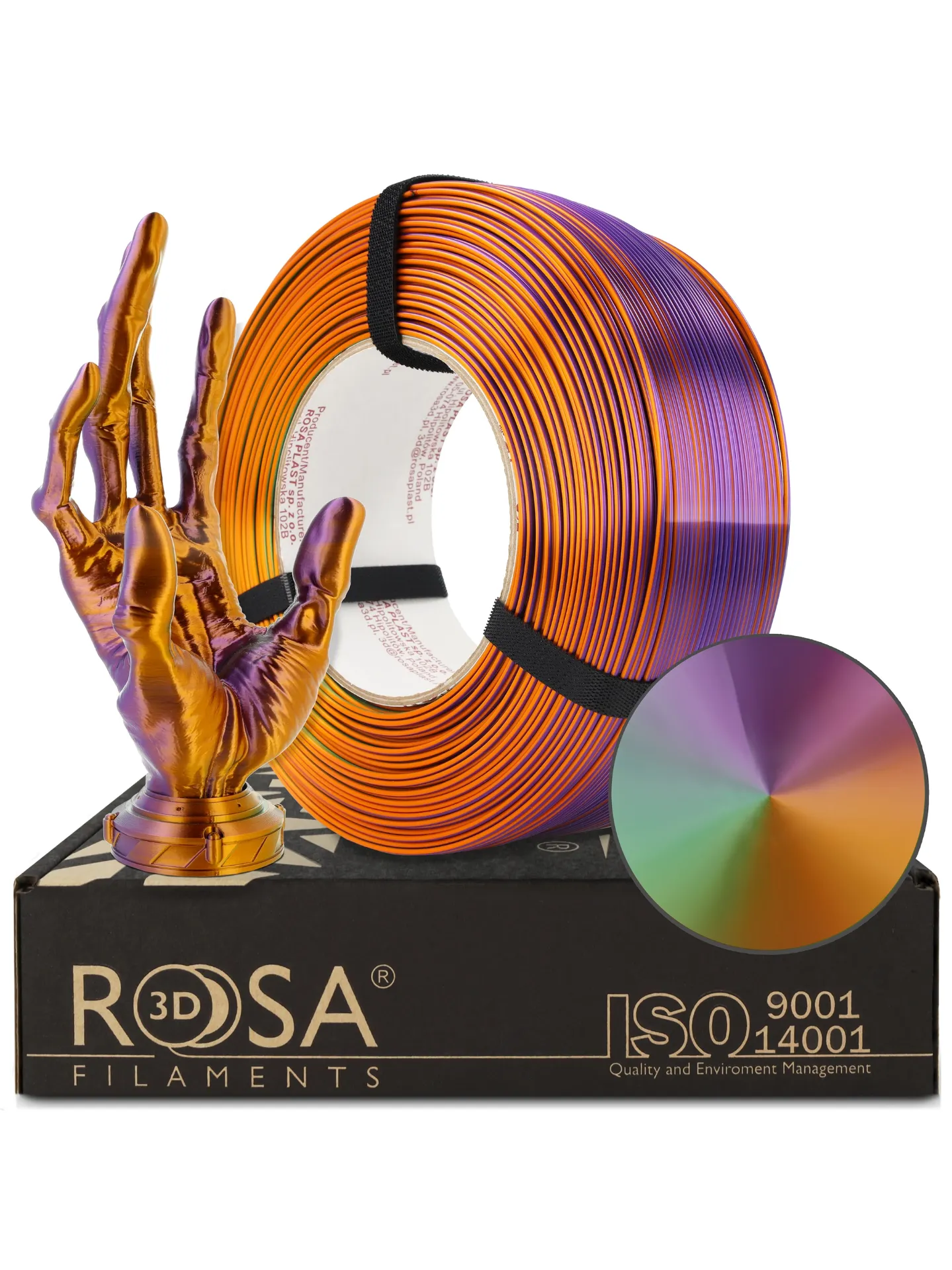 [4785] ROSA3D ReFill PLA Magic Cameleon Silk (1000 g)