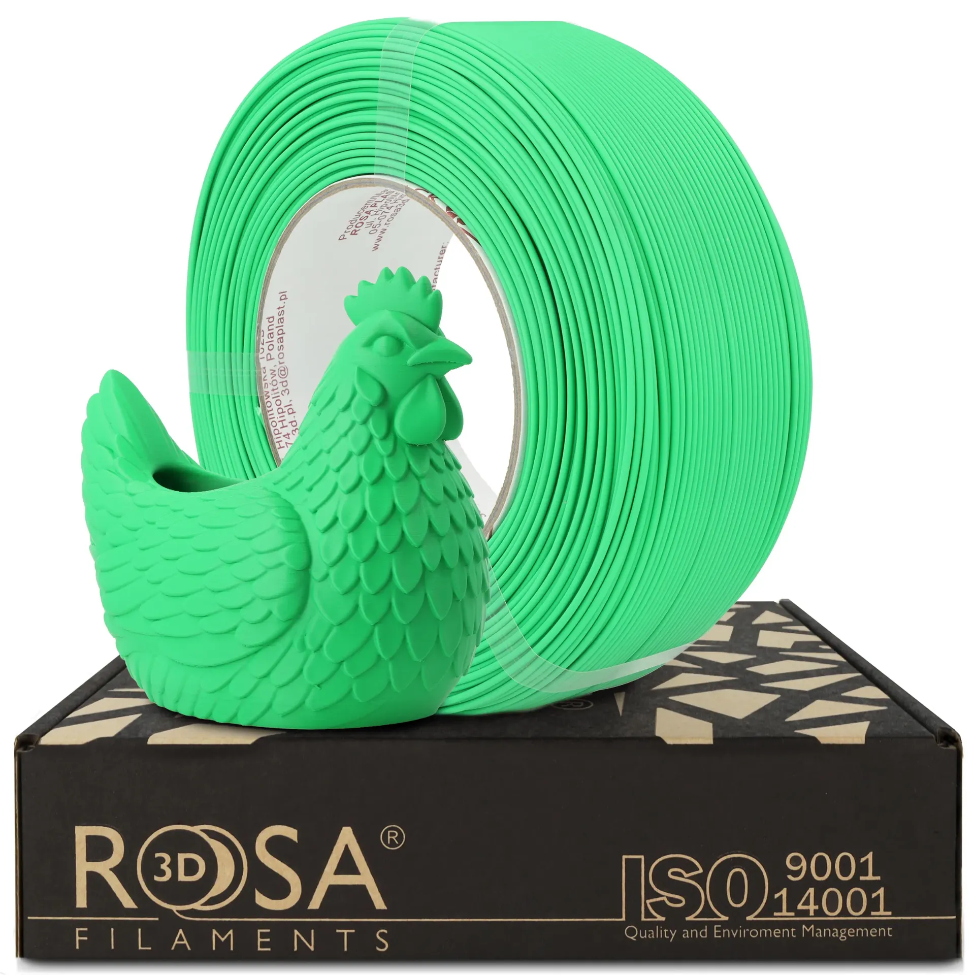 [4808] ROSA3D ReFill PLA Speed Matt Bamboo Green (1000 g)