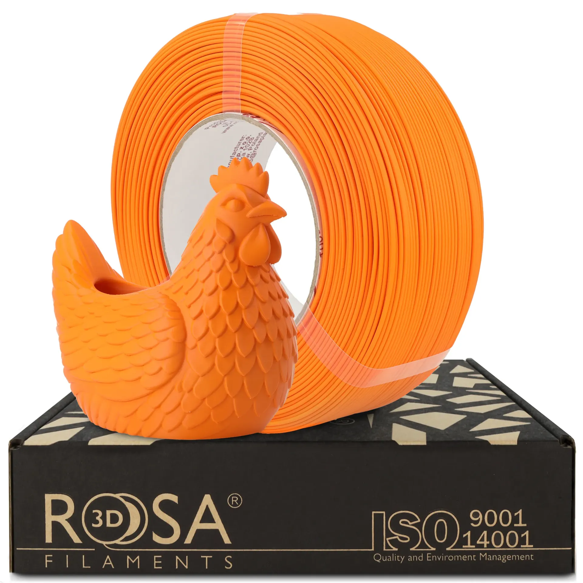 [4820] ROSA3D ReFill PLA Speed Matt Curcuma Orange (1000 g)