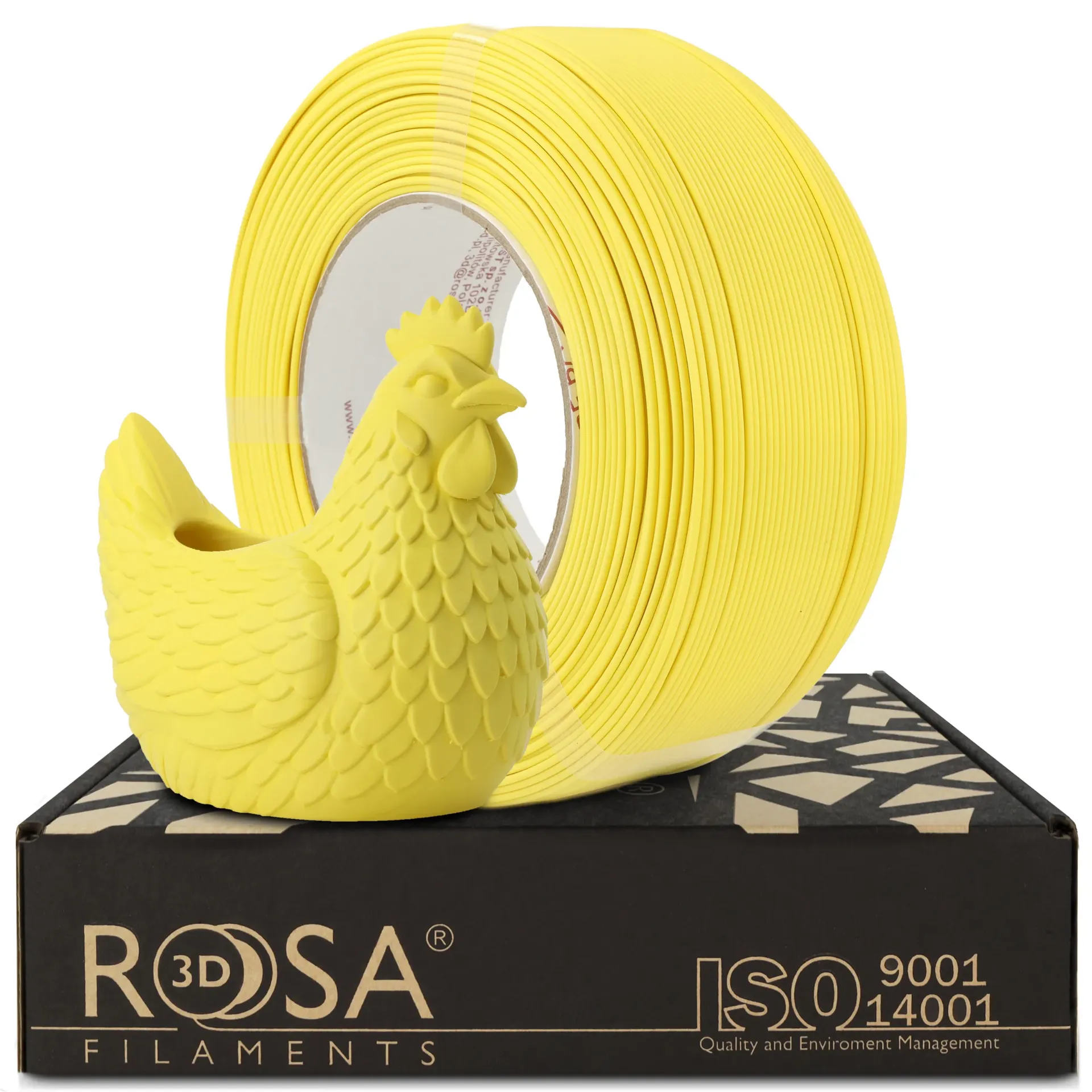 [4807] ROSA3D ReFill PLA Speed Matt Ginger Yellow (1000 g)