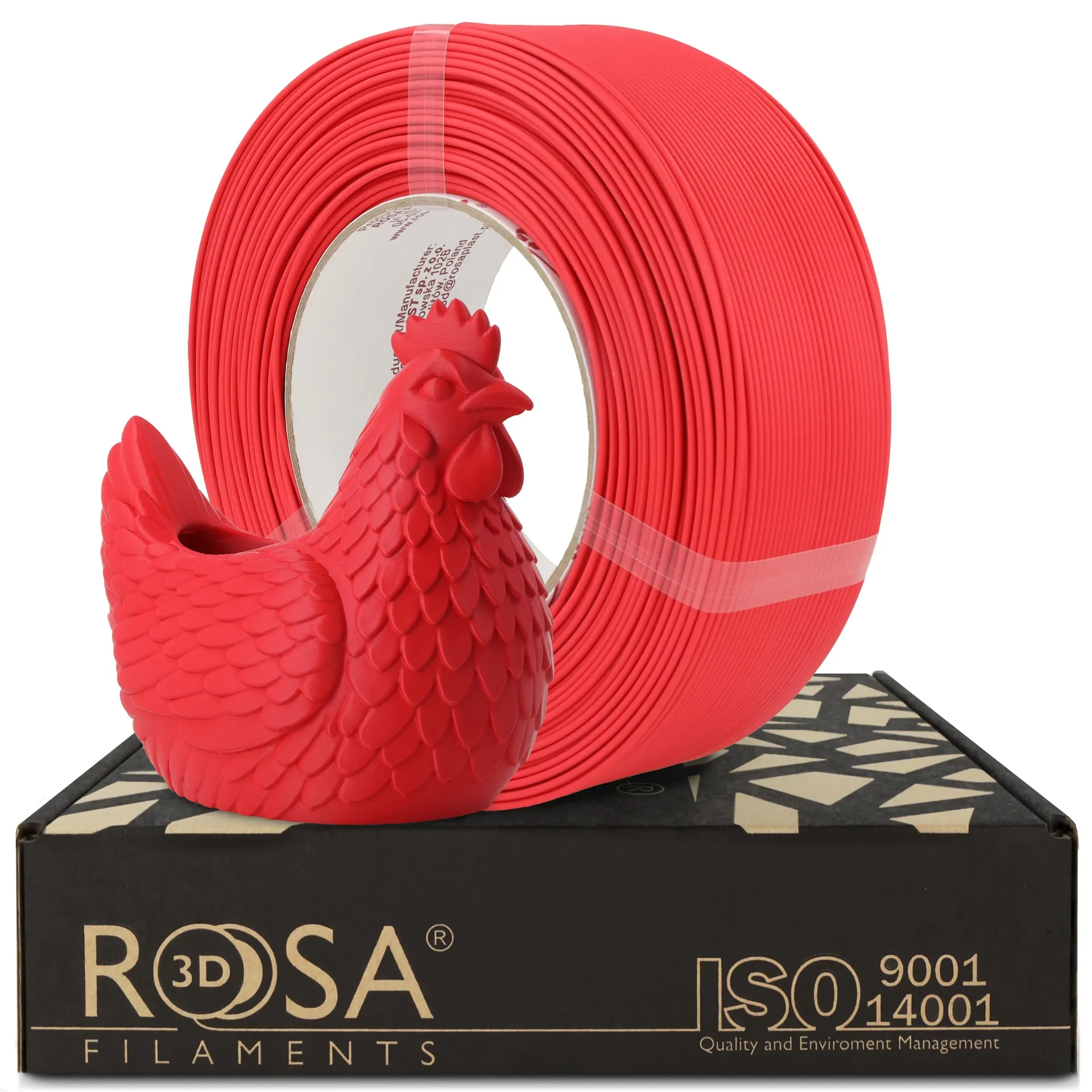 [4809] ROSA3D ReFill PLA Speed Matt Raspberry Red (1000 g)
