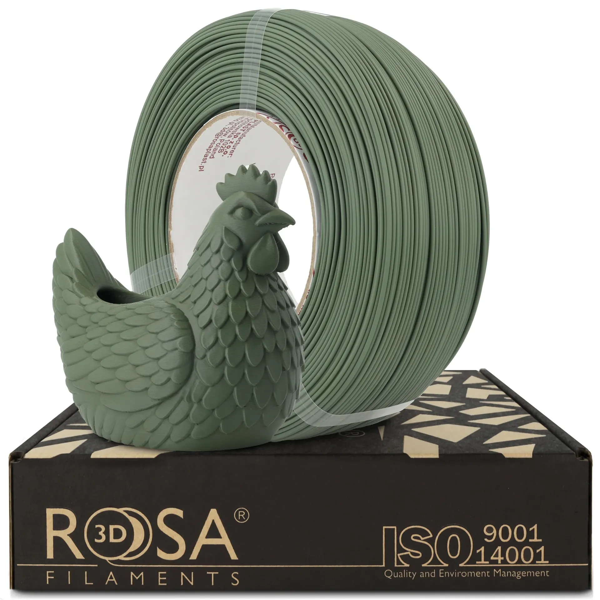 [4810] ROSA3D ReFill PLA Speed Matt Sage Green (1000 g)