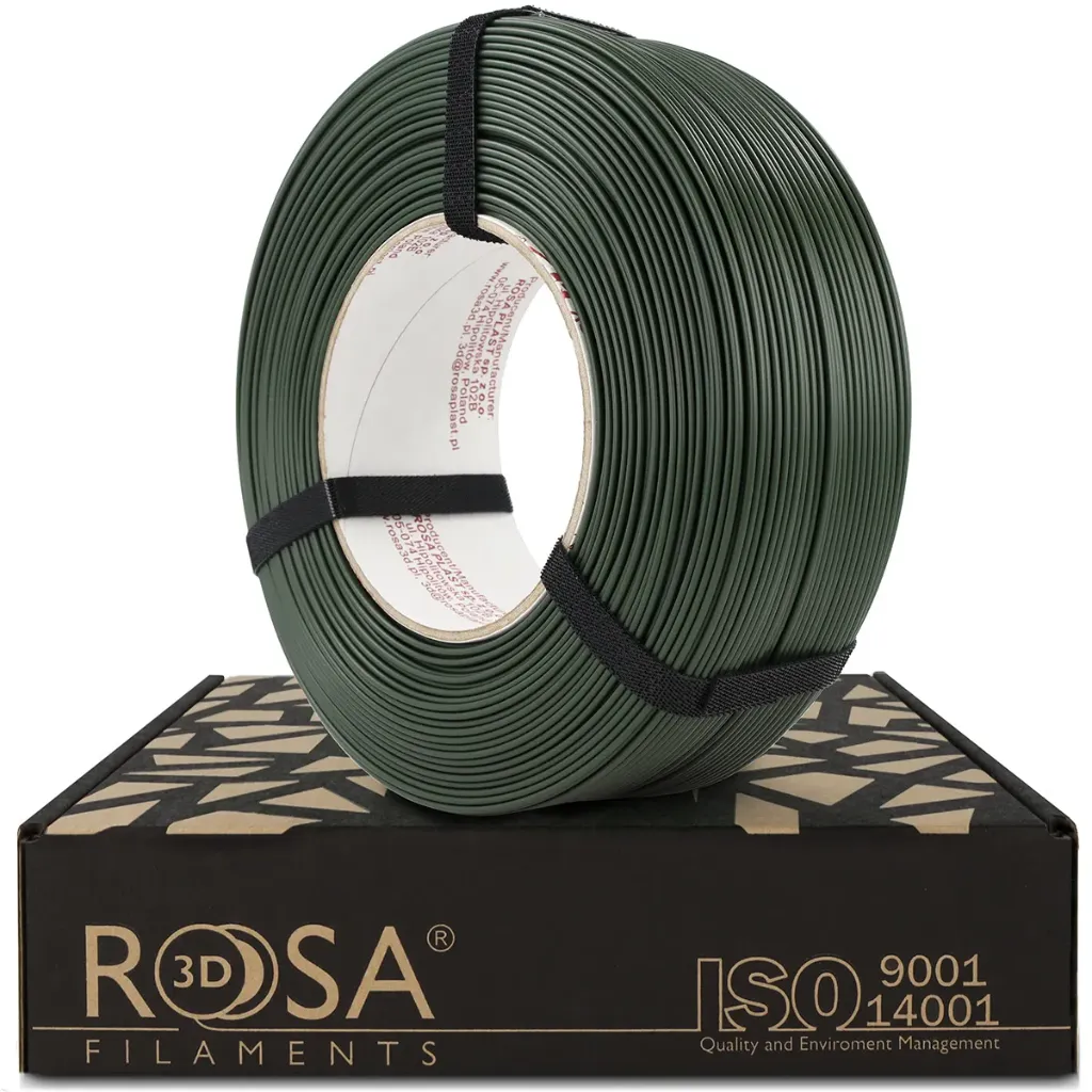 [4699] ROSA3D ReFill PLA Starter Hunter Green (1000 g)