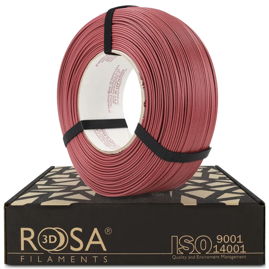[4676] ROSA3D ReFill PLA-CF Matt Home Decor Hibiscus Pink (1000 g)
