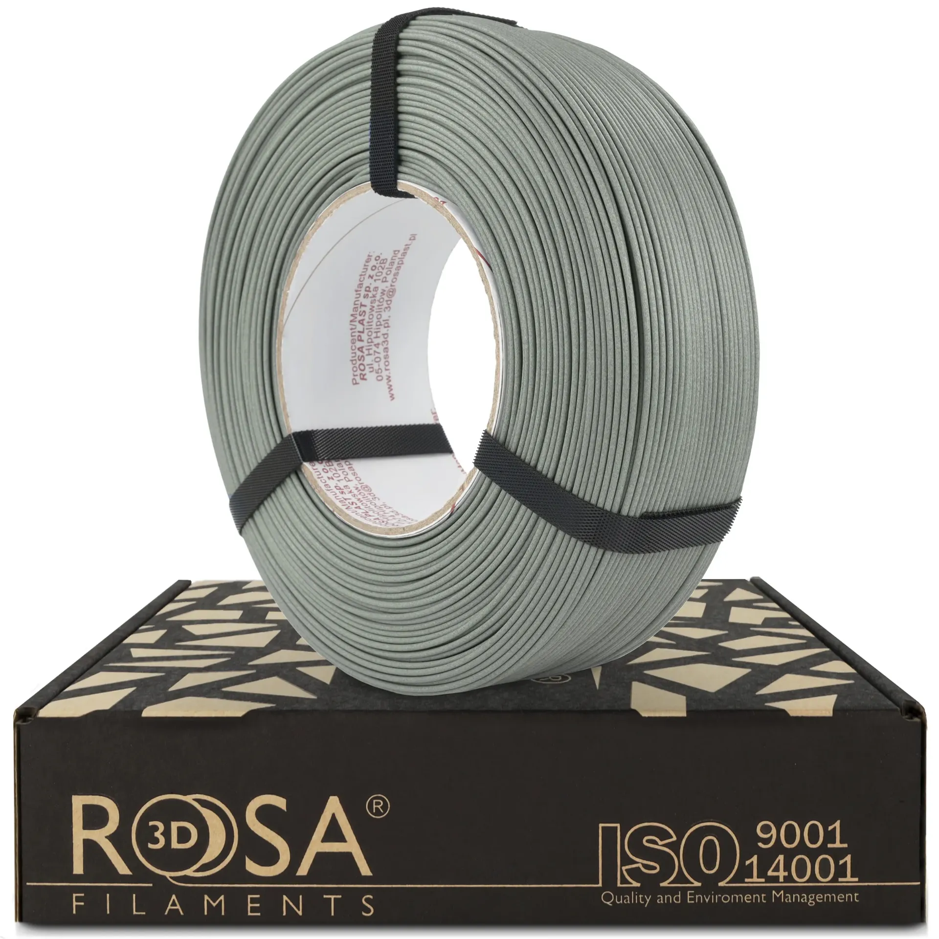 [4638] ROSA3D ReFill PLA-CF Matt Home Decor Steinwarmes Grau (Stone warm gray) (1000 g)