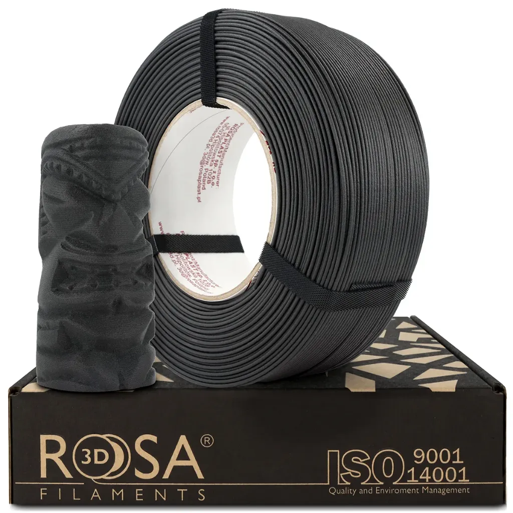 [4647] ROSA3D ReFill BioWOOD Holzfasern Schwarze Eiche (1000 g)