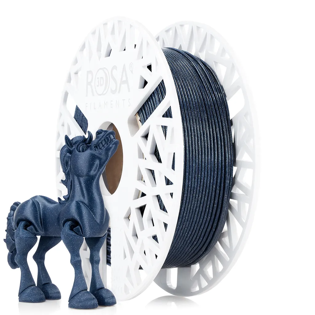 [4381] ROSA3D Spule PLA Galaxy Marineblau (Navy Blue) (500 g)