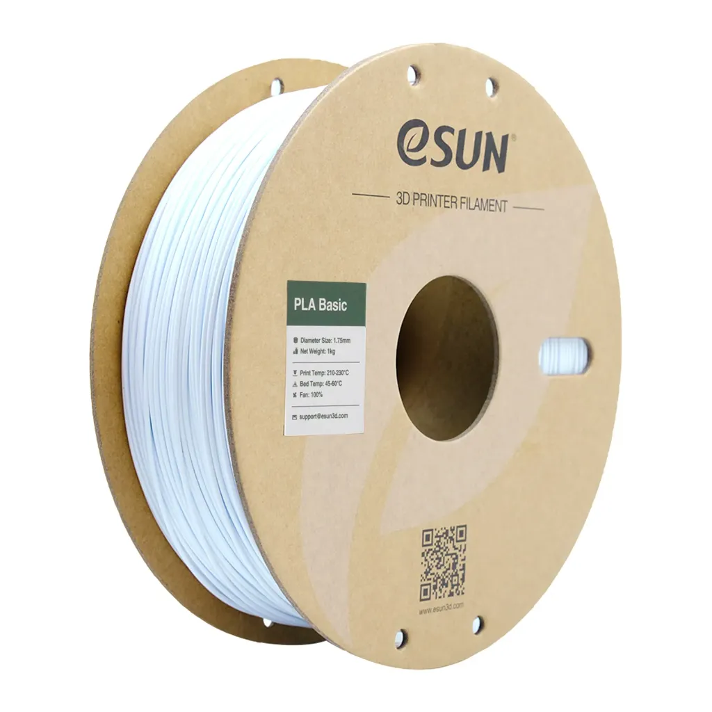 [PRIMA-16599] eSUN PLA Basic Kalt Weiss (Cold White) (1000 g)
