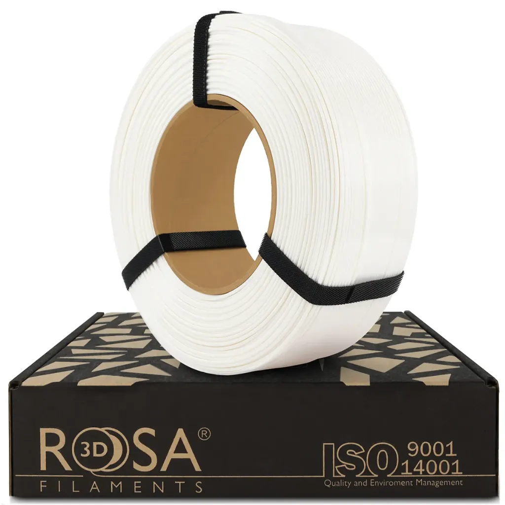 [3348] ROSA3D Spule PLA Starter Weiss (White) (1000 g)