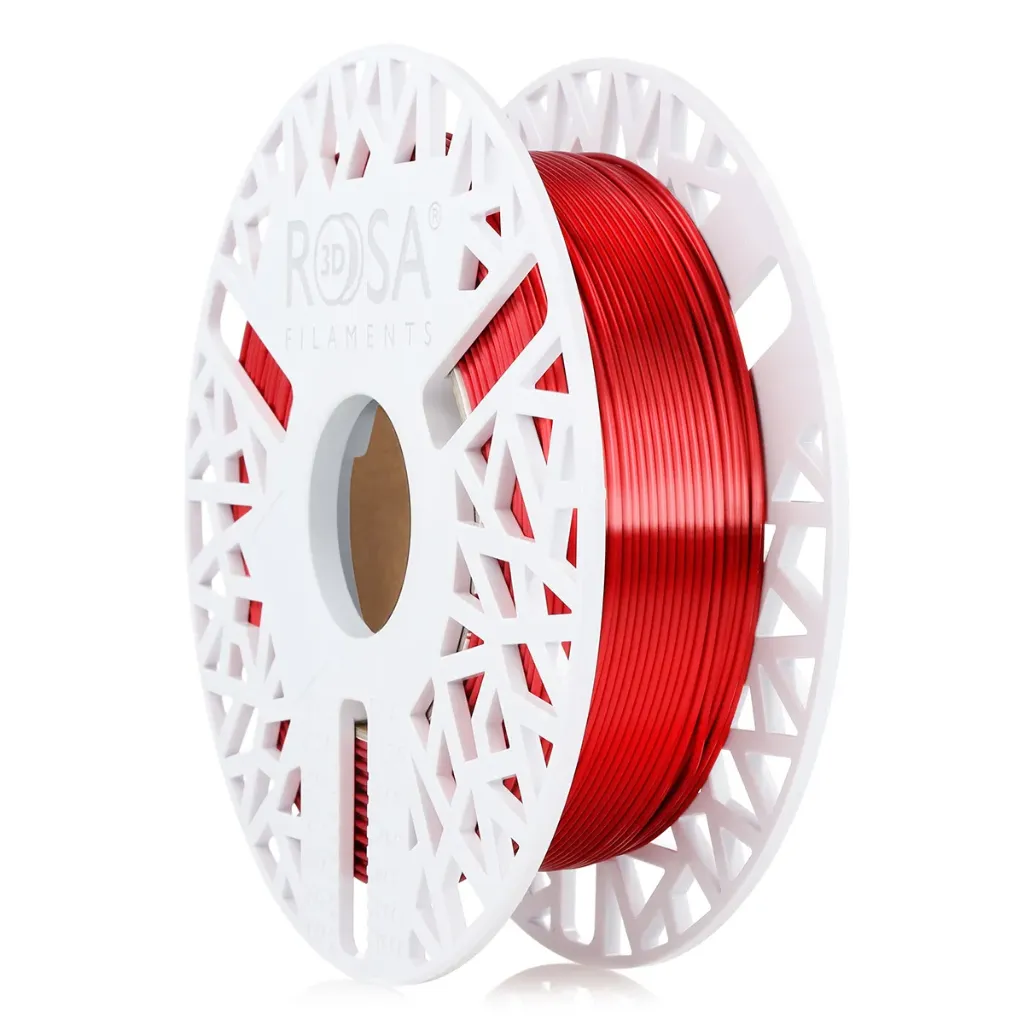 [4473] ROSA3D Spule PLA Rot Silk (500 g)