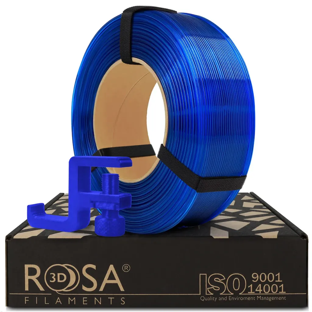 [4075] ROSA3D ReFill PCTG Transparent Blau (1000 g)