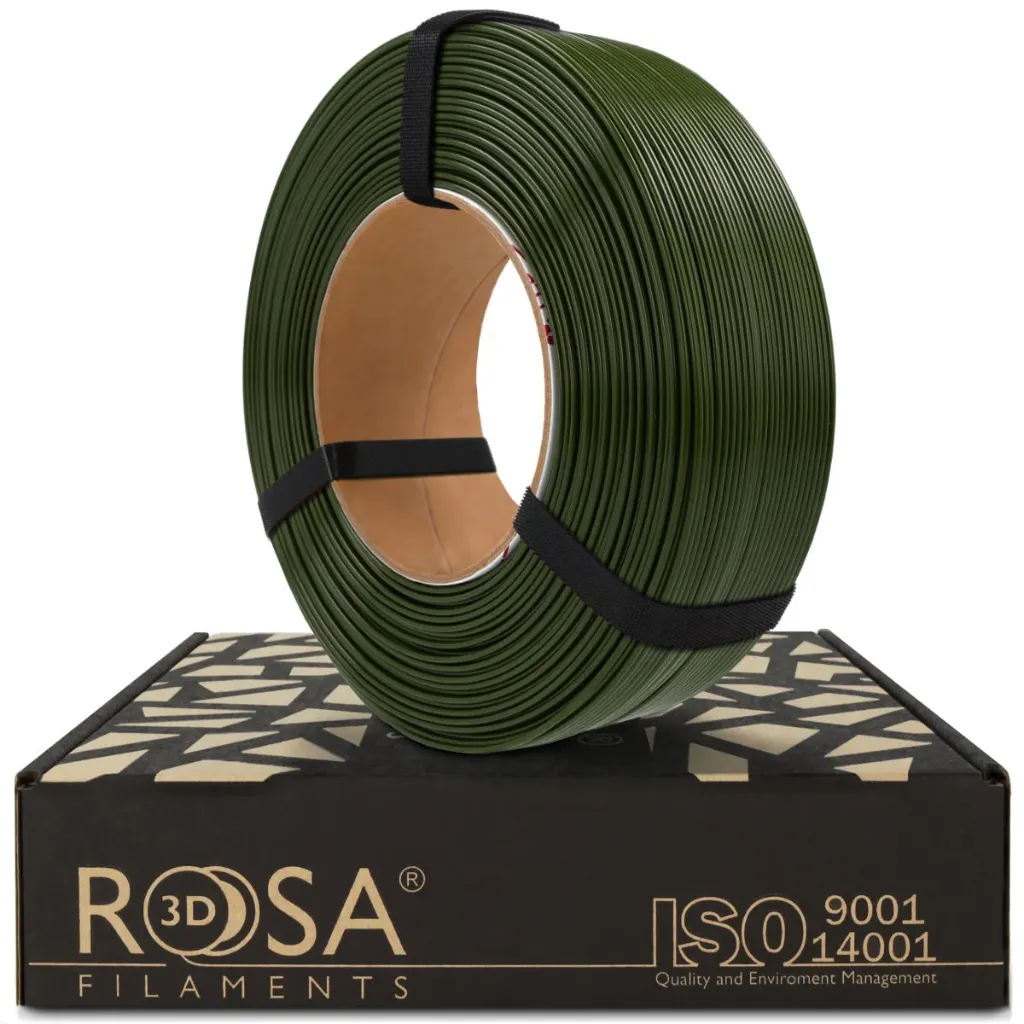 [3824] ROSA3D ReFill PETG HS Armeegrün (1000 g)