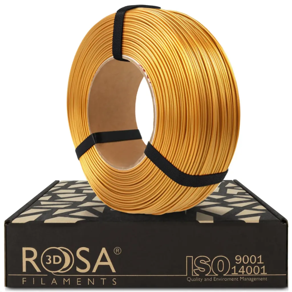 [3825] ROSA3D ReFill PETG HS Gold (Gold) Metallic (1000 g)