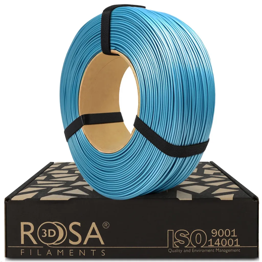 [3762] ROSA3D ReFill PLA Starter Blaue Perle (Blue Pearl) (1000 g)