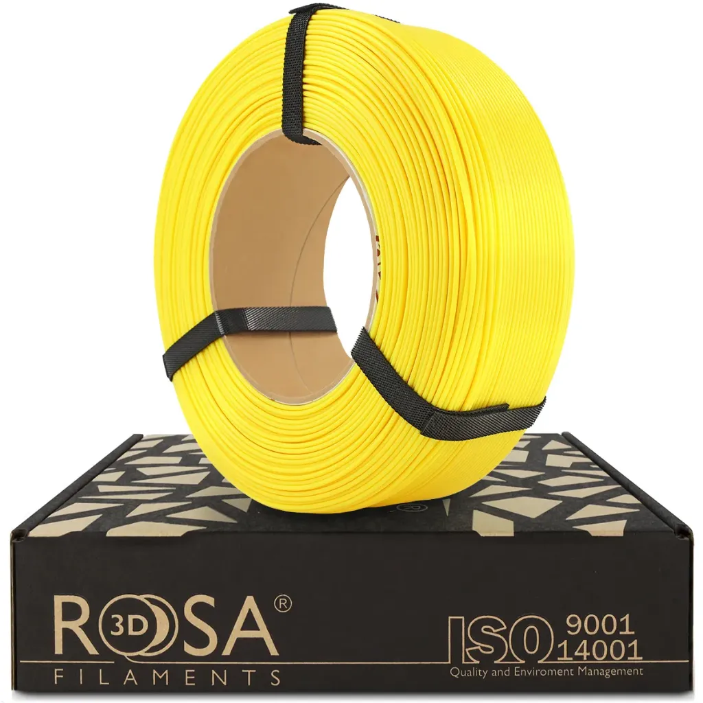[4398] ROSA3D ReFill PLA Starter Lithophane Yellow (1000 g)