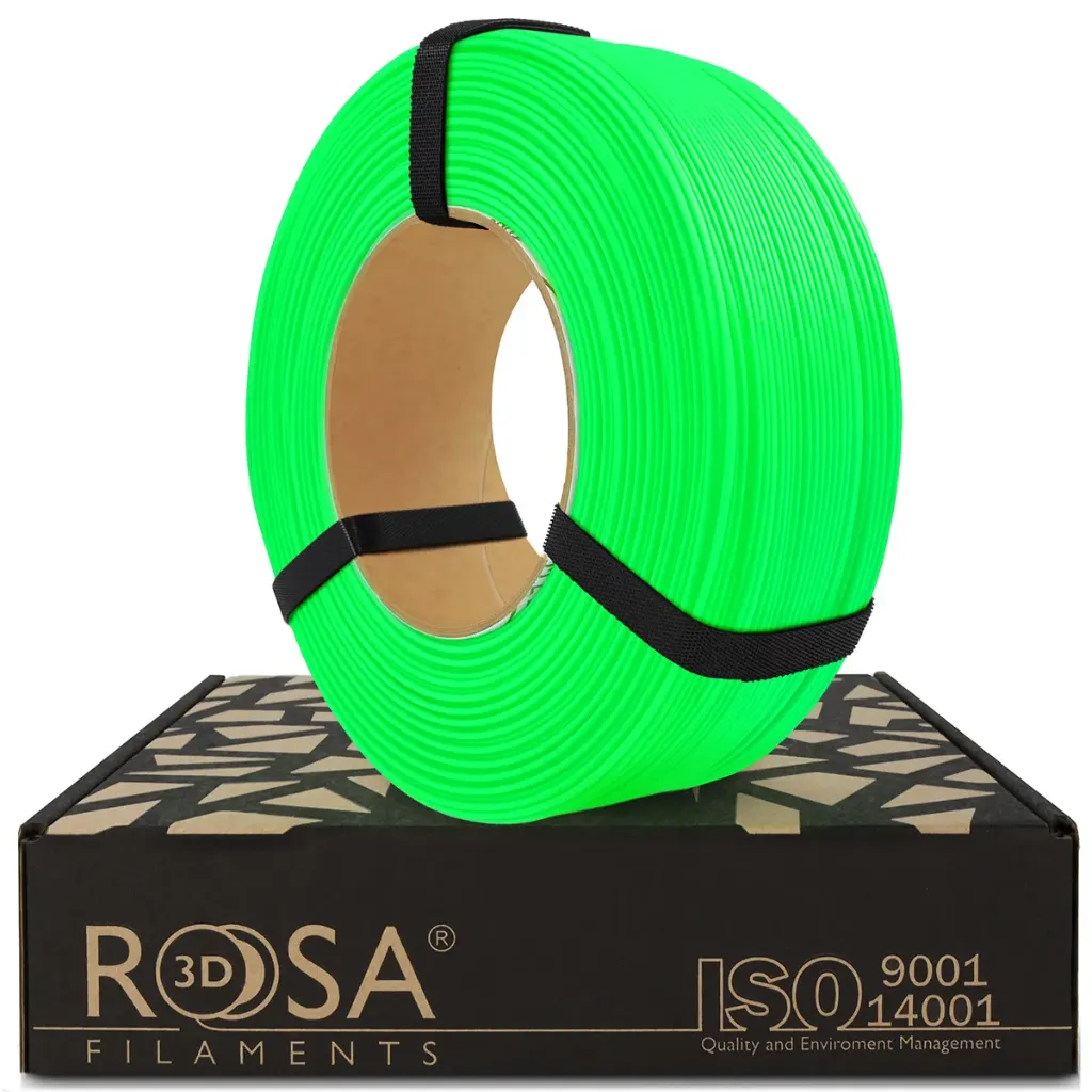 [3860] ROSA3D ReFill PLA Starter Neon Grün (Neon Green) (1000 g)
