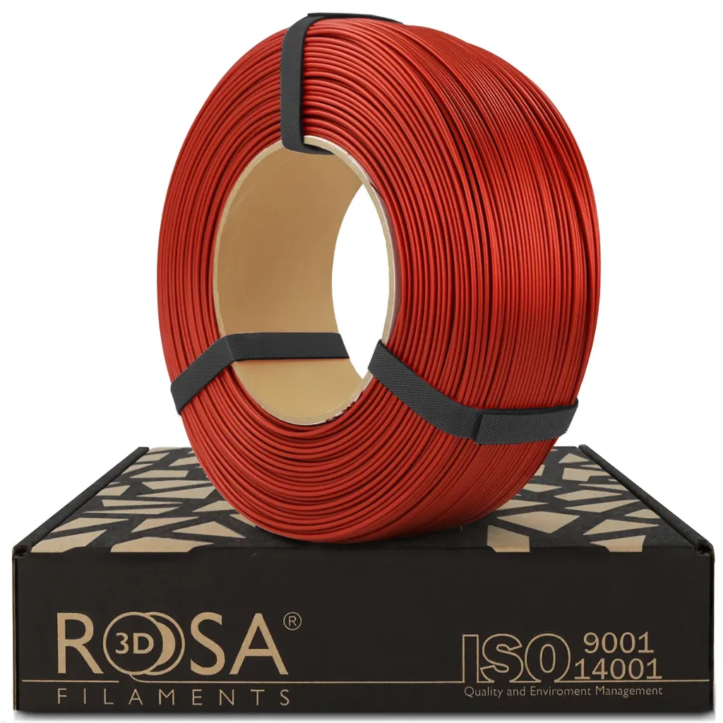 [3233] ROSA3D ReFill PLA Starter Roter Jaspis-Satin (Red Jasper Satin) (1000 g)