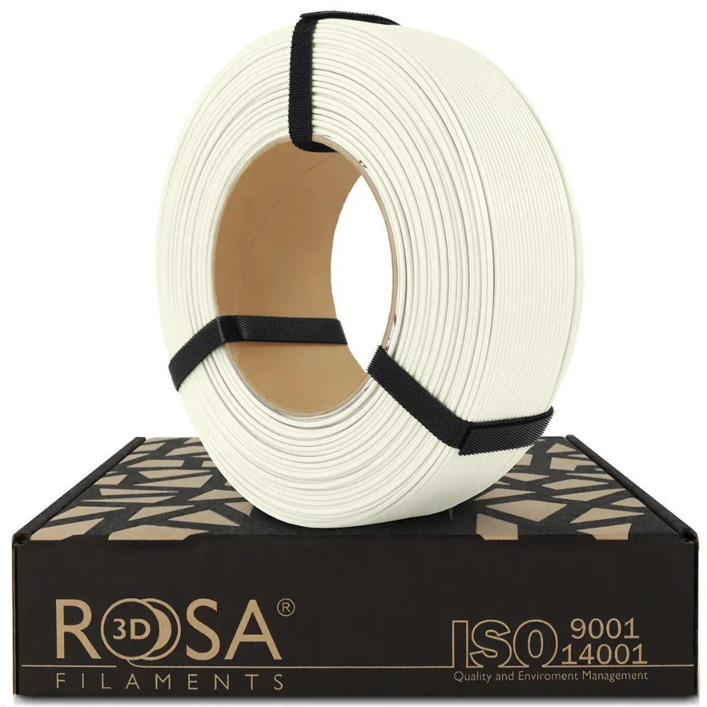 [3873] ROSA3D ReFill PLA Starter Weisser Perlensatin (White Pearl Satin) (1000 g)
