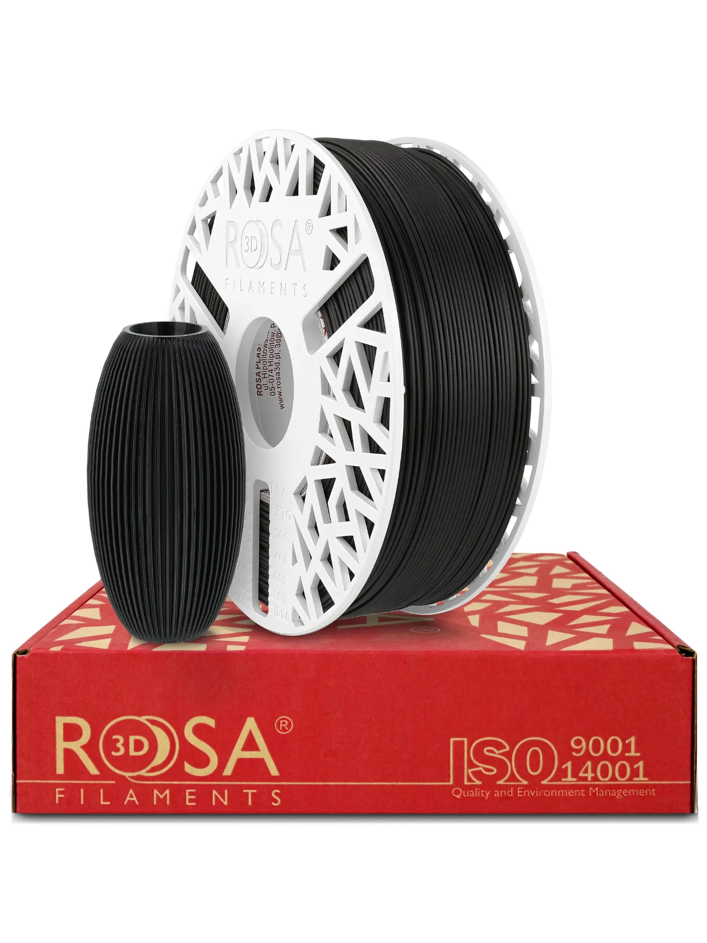 ROSA3D Spule ABS-X Schwarz (Black) (1000 g)