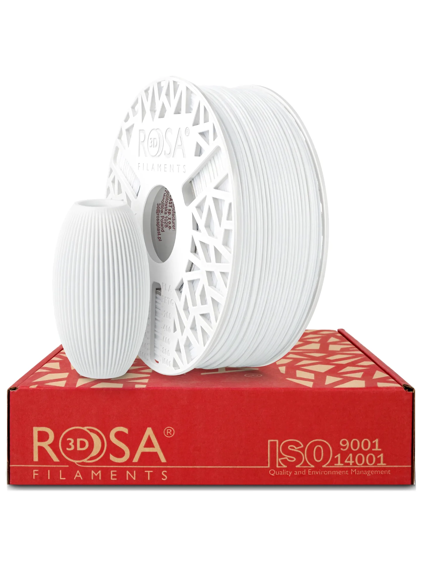 [4922] ROSA3D Spule ABS-X Weiss (White) (1000 g)